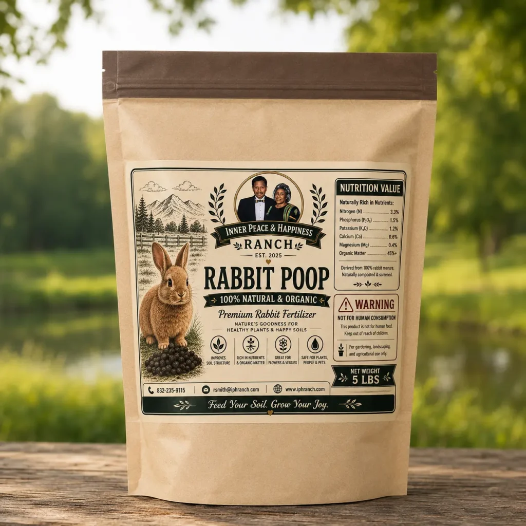 rabbit manure iph ranch