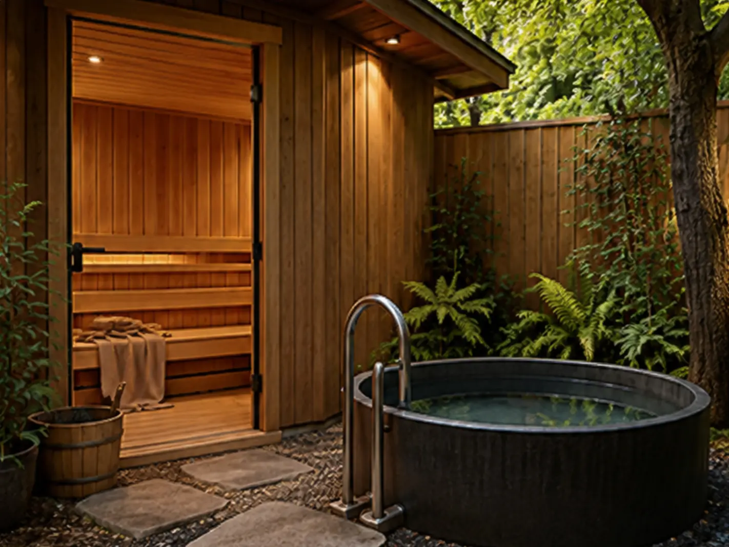 Sauna and Wellness Area
