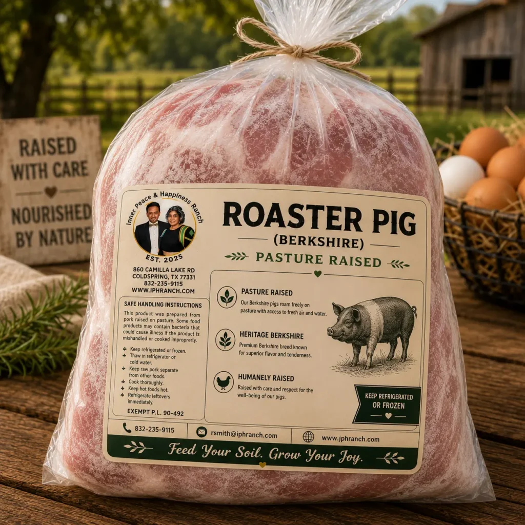 roaster pig (berkshire)