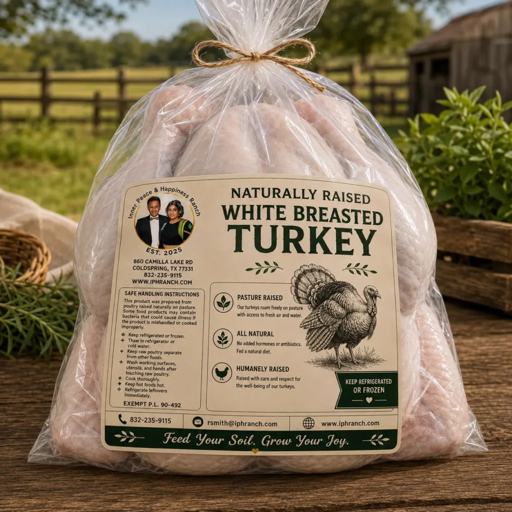 white breasted turkey