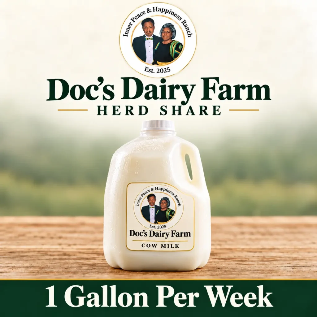 one gallon doc’s dairy farm jug